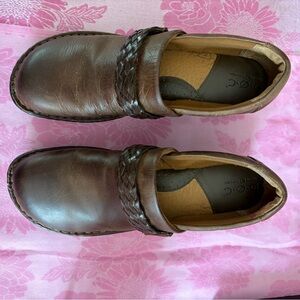 b.o.c. Chocolate Leather Loafers